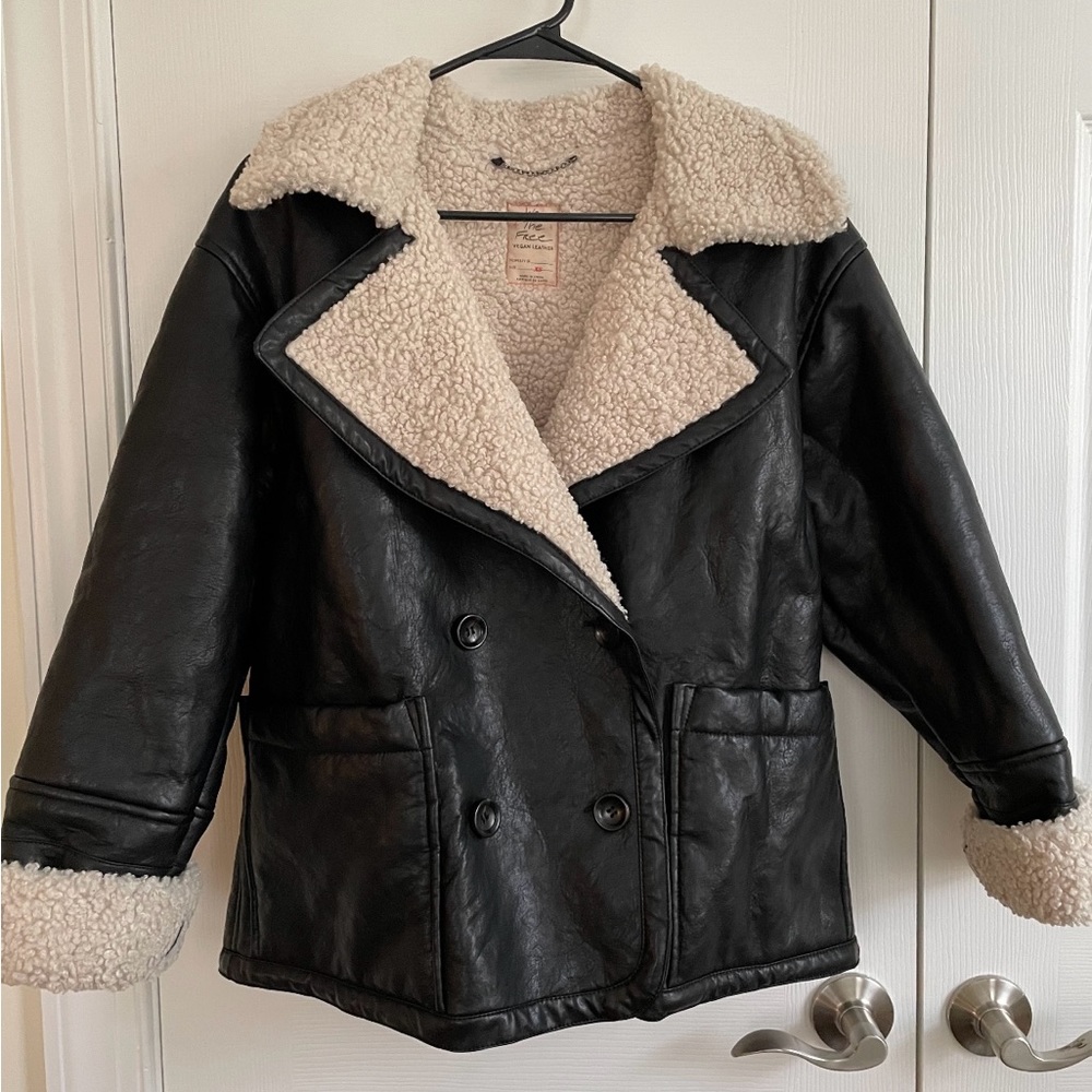 We the Free Kaja Vegan Bonded Peacoat from Free People